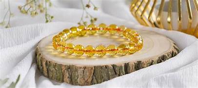 Yellow Citrine Bracelet - For Good Health and Fortune - Image 3