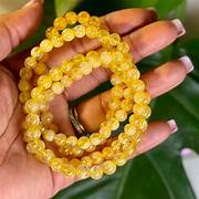 Yellow Citrine Bracelet - For Good Health and Fortune - Image 4